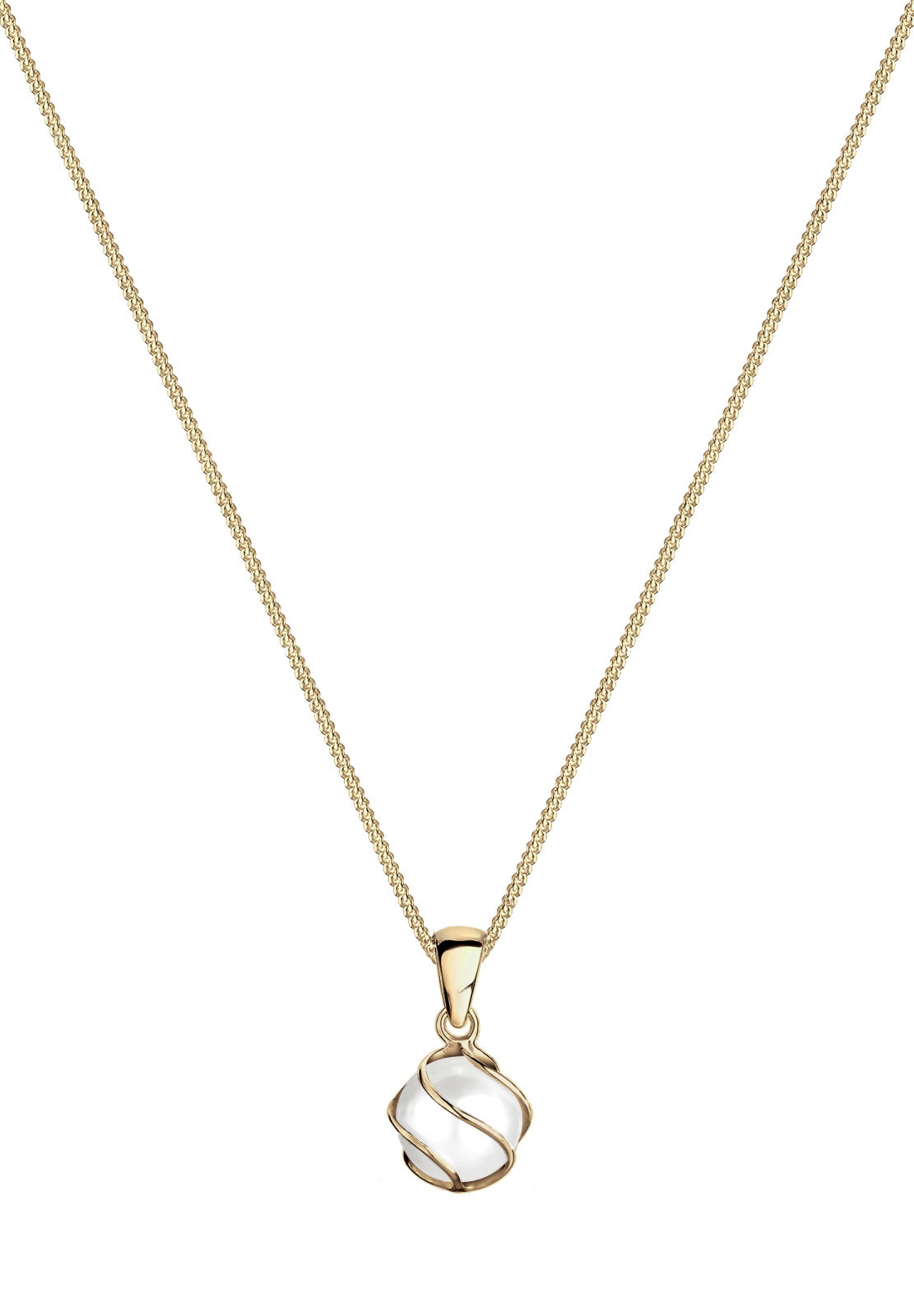ELLI PREMIUM Necklace in Gold: front