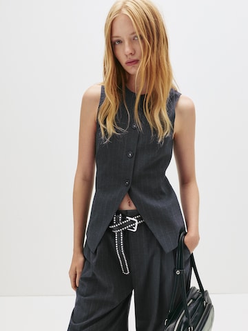 Pull&Bear Kostymväst i grå: framsida
