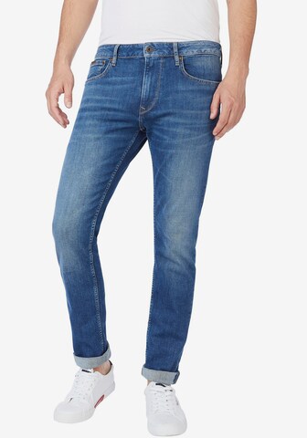 Slimfit Jeans 'Stanley' de la Pepe Jeans pe albastru