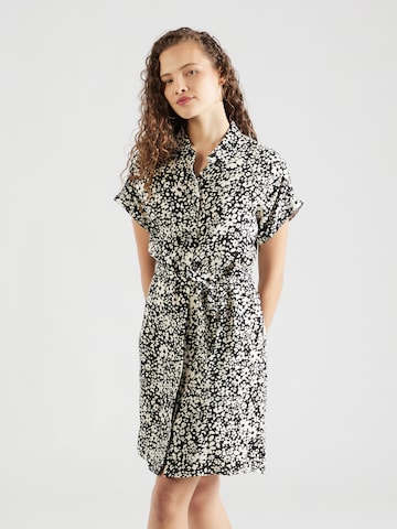 VERO MODA Shirt dress 'EASY JOY' in Black: front