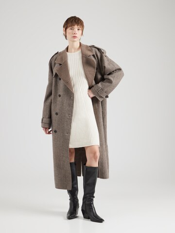 Lindex Gebreide jurk 'Lydia' in Wit