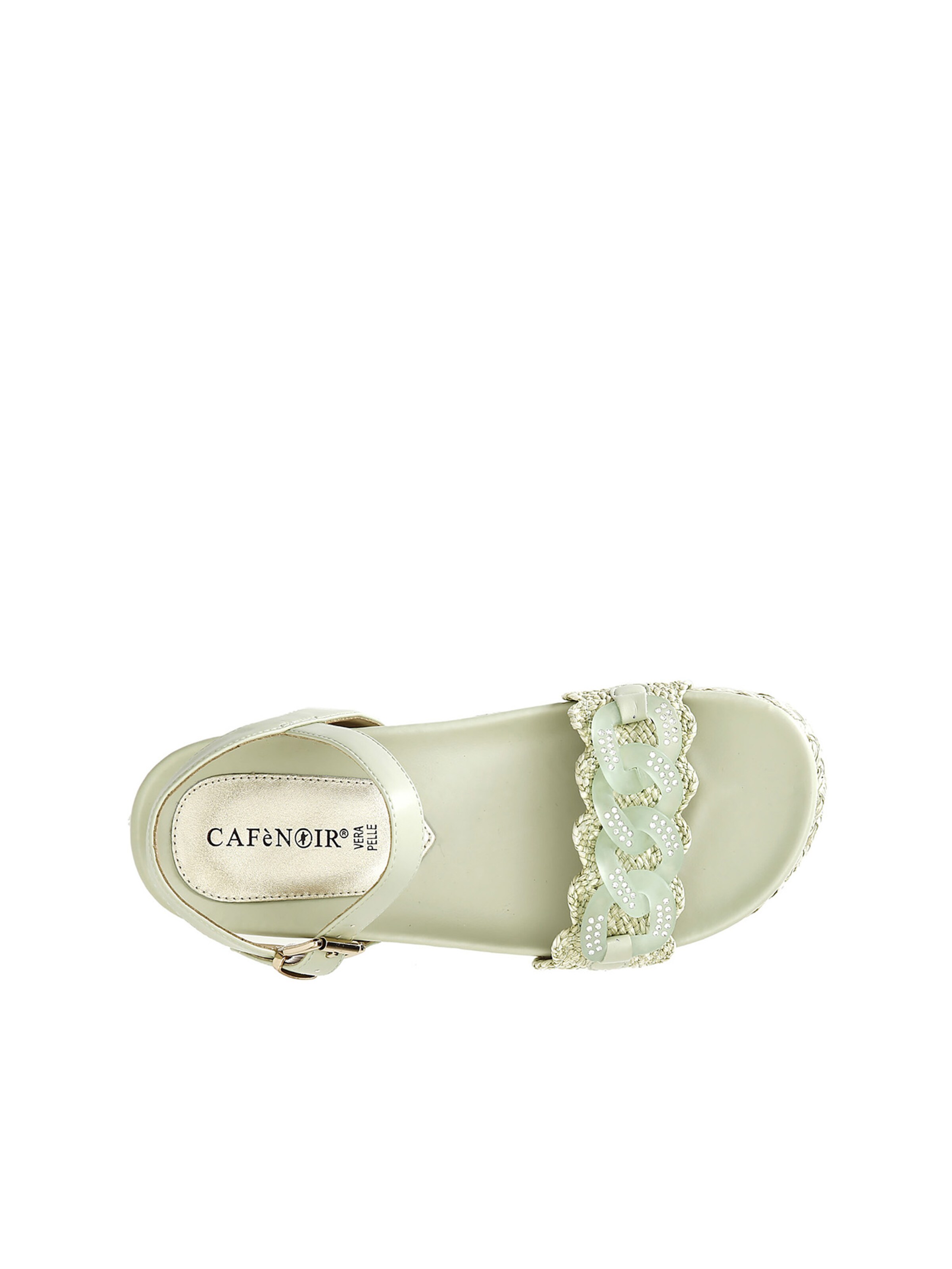 Sandalo di CAFè NOIR in verde