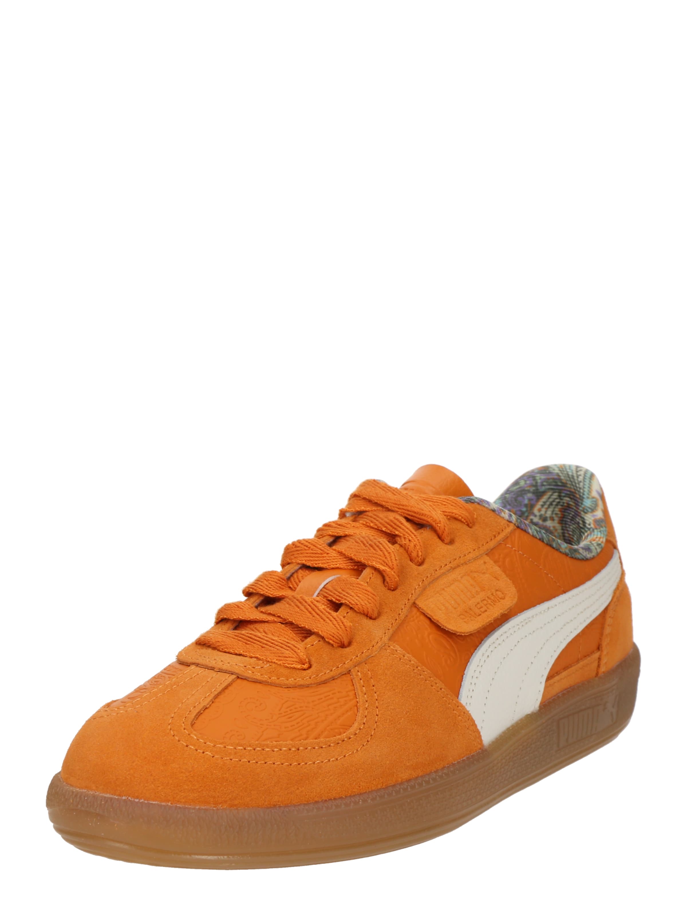 PUMA Σνίκερ χαμηλό 'Palermo' σε πορτοκαλί: μπροστά