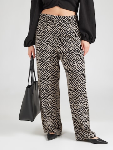 ONLY Carmakoma - Pierna ancha Pantalón 'CARKATTY' en negro: frente