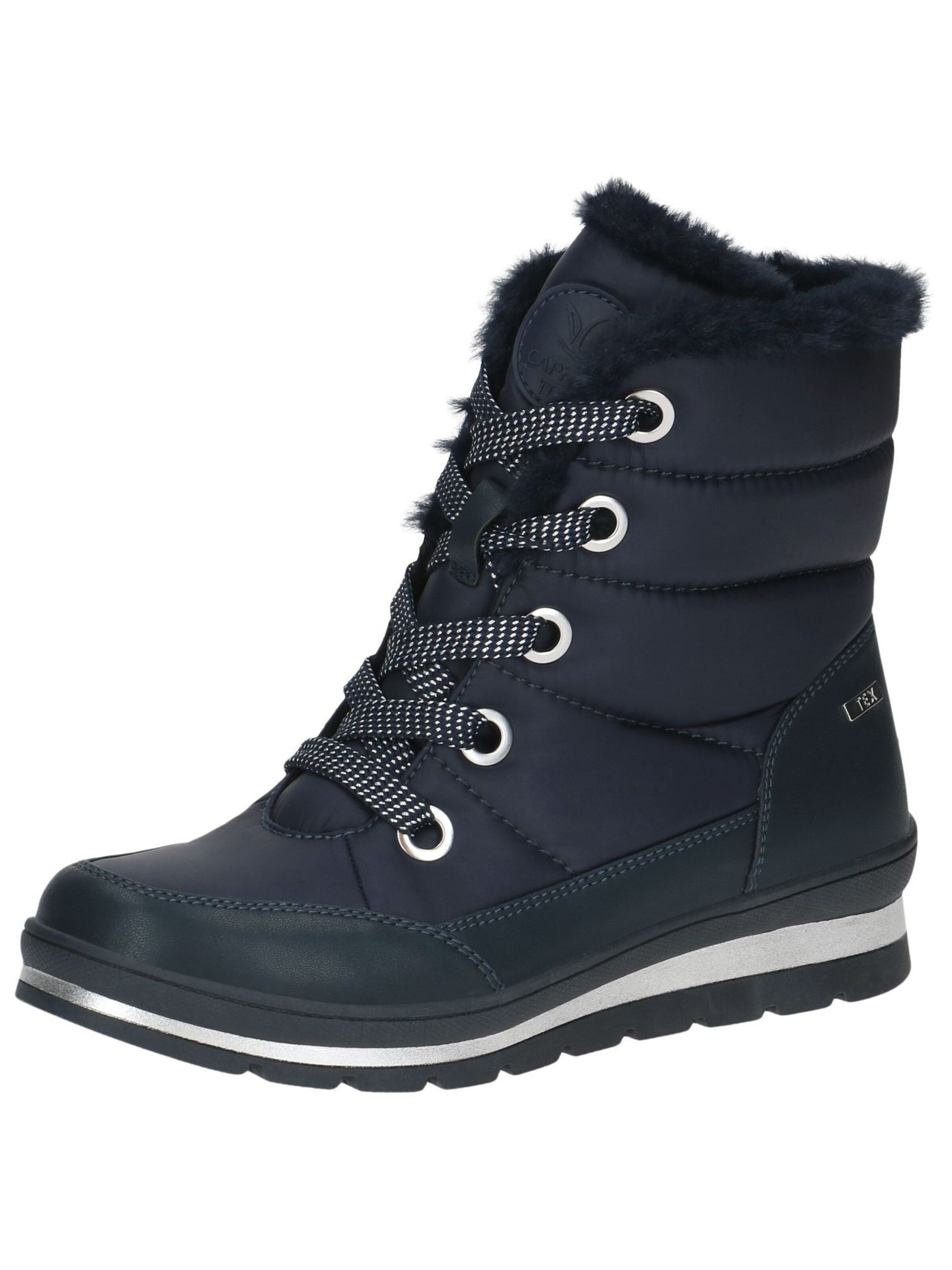 CAPRICE Snow Boots in Blue: front