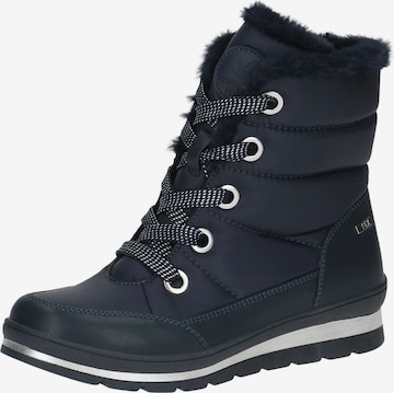 CAPRICE Snow Boots in Blue: front