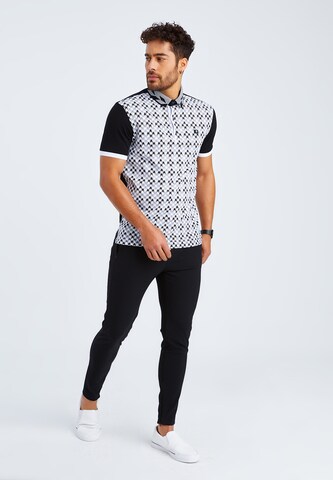 Leif Nelson Shirt 'LN-55805' in Grijs