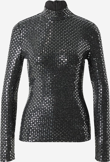 fekete / ezüst Karl Lagerfeld Póló 'Sequin Evening', Termék nézet
