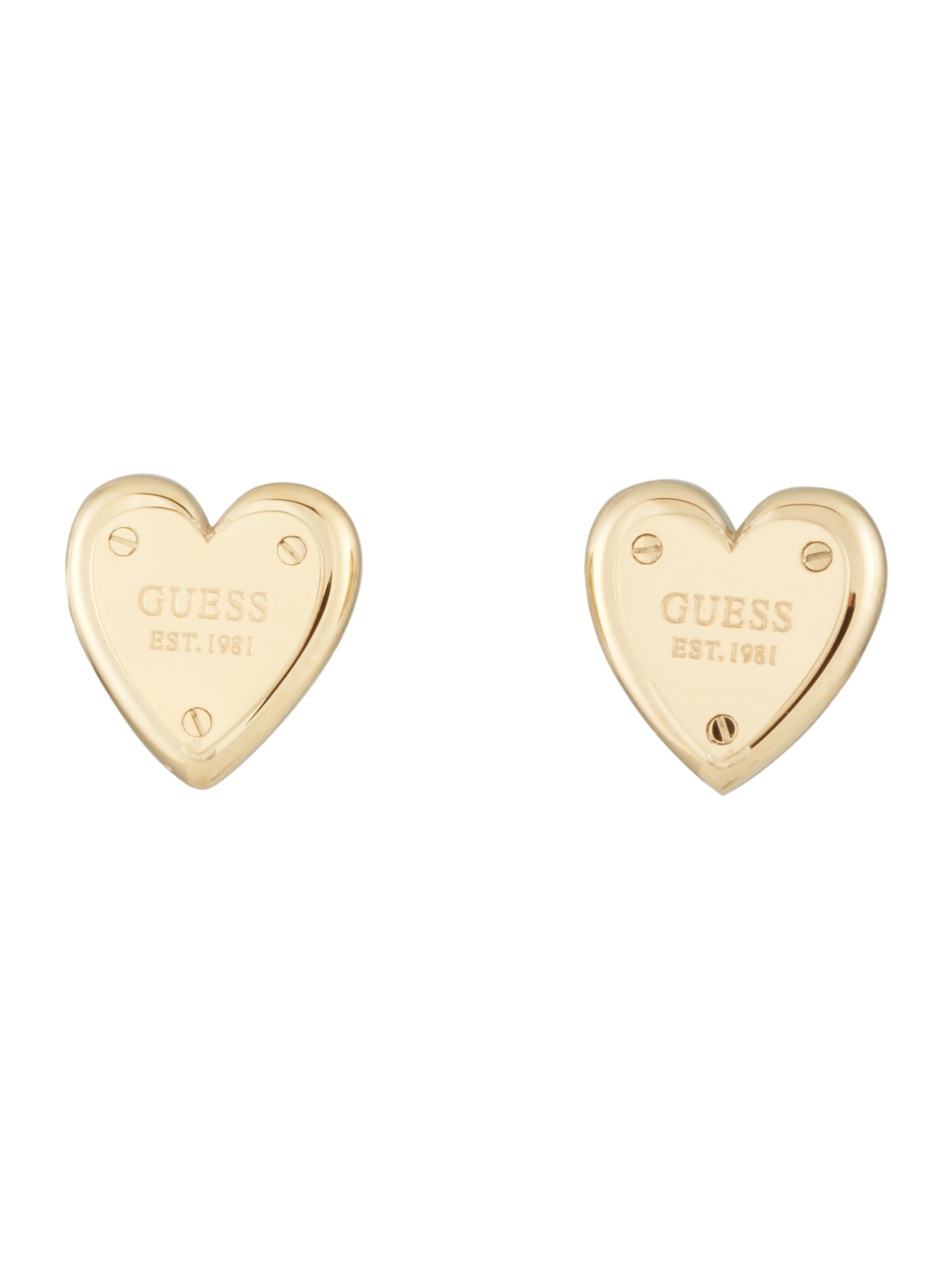 Orecchini di GUESS in giallo: frontale