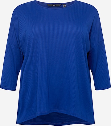 Vero Moda Curve Shirt 'IVY' in Blue: front