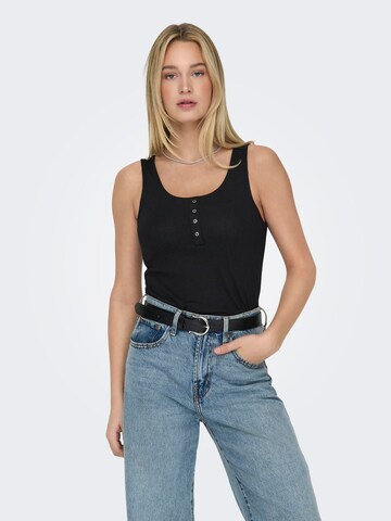 ONLY Top 'ONLSIMPLE' – černá: přední strana