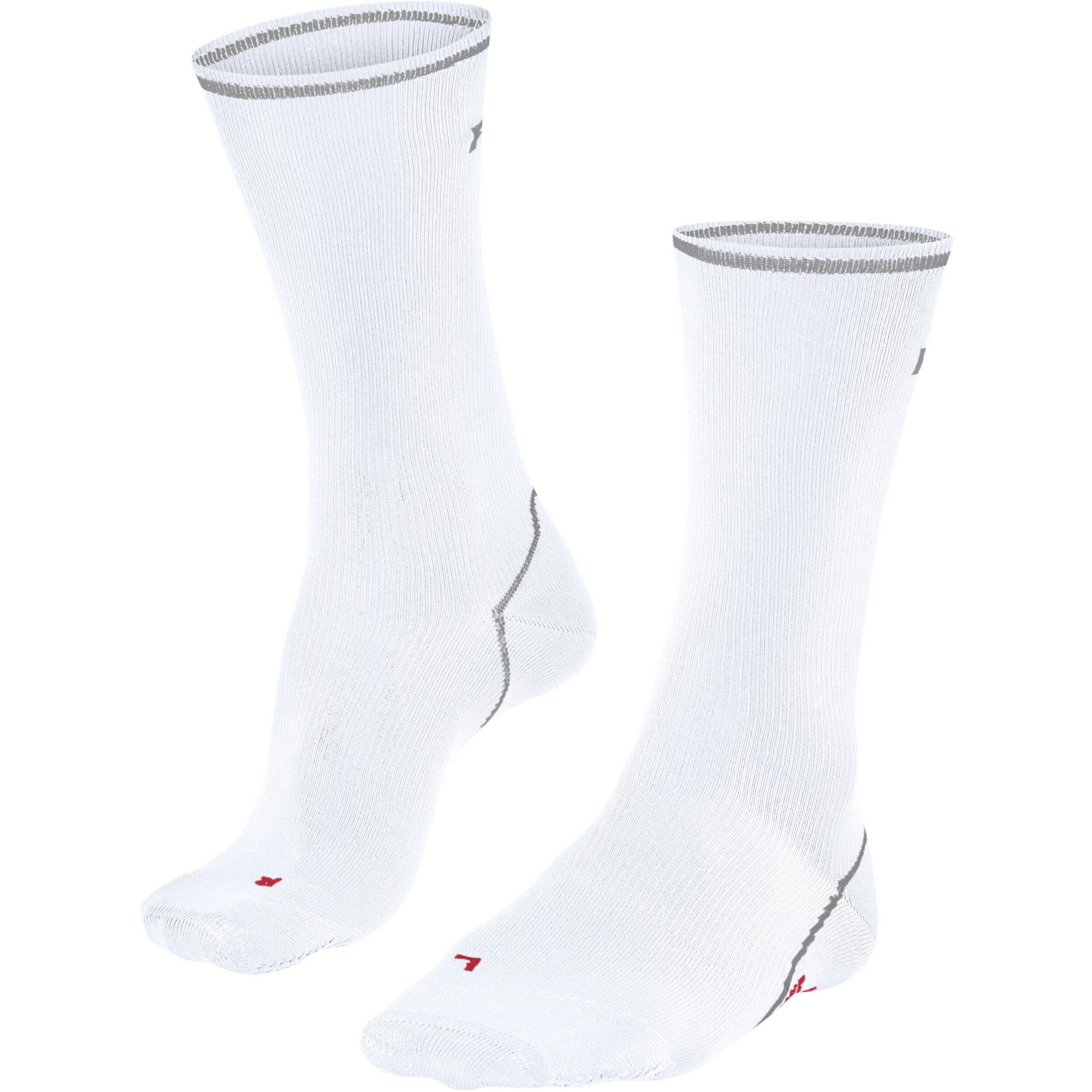 FALKE Impulse Biking socks in Weiß: Vorderseite