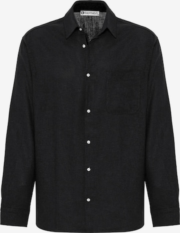 juoda Dandalo Patogus modelis Marškiniai: priekis