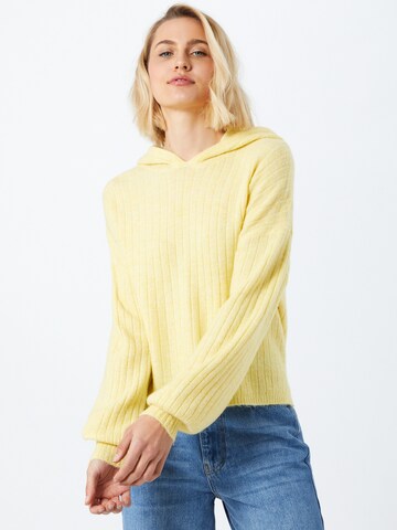 Pull-over 'Corrine' ONLY en jaune : devant