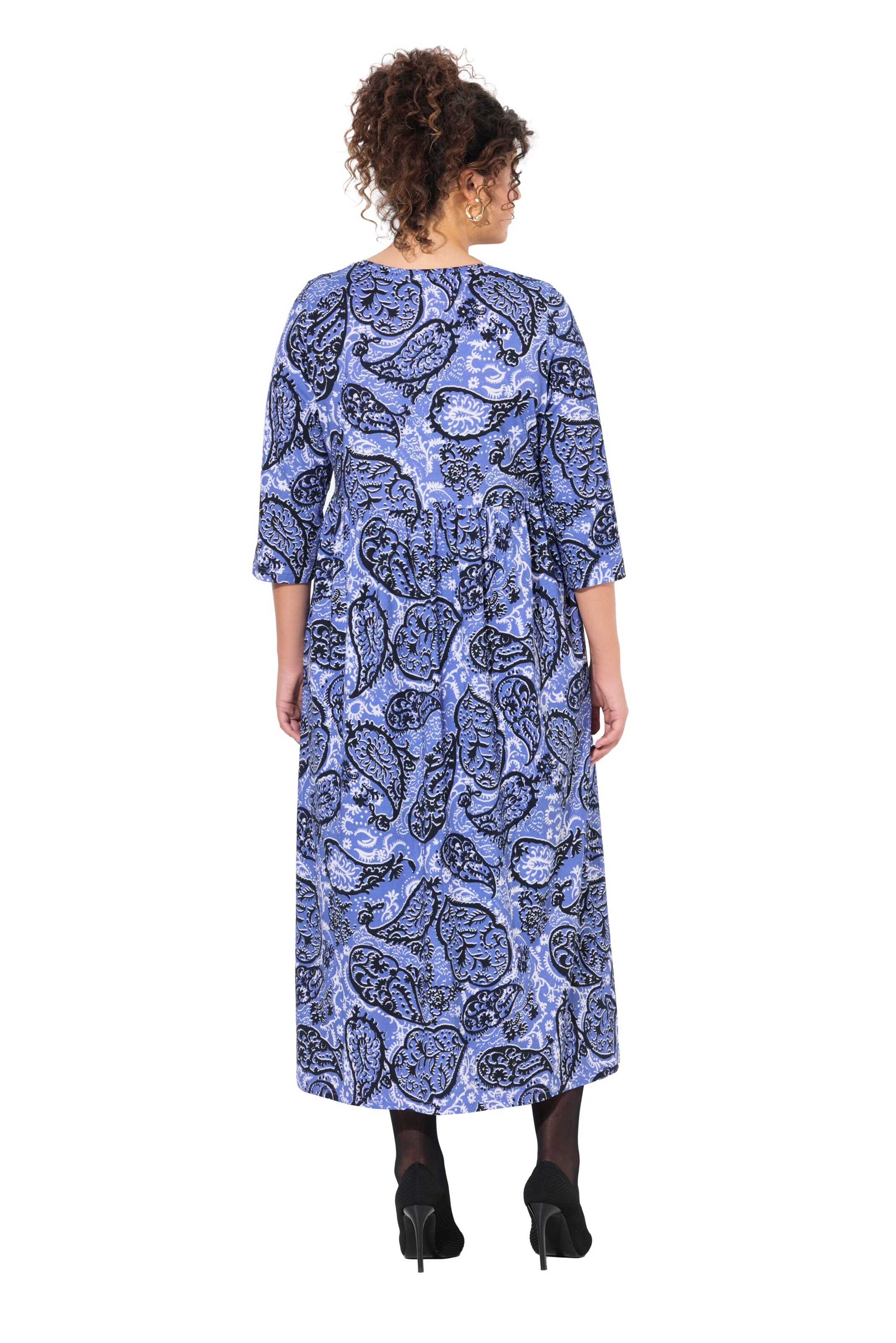 Robe Ulla Popken en bleu