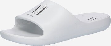 ARMANI EXCHANGE Mule in White: front