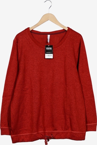 SHEEGO Sweater 4XL in Rot: Vorderseite