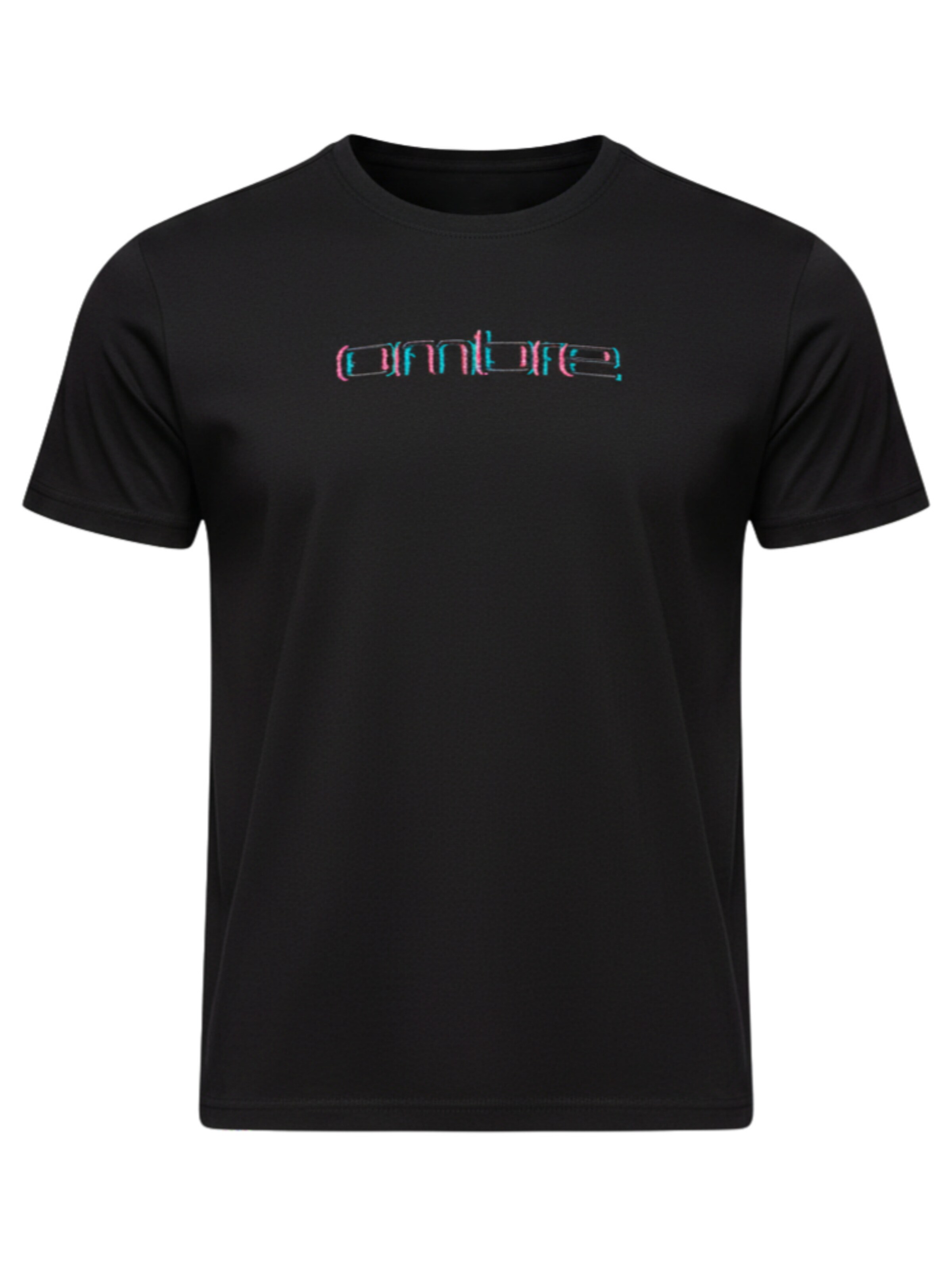 Ombre Shirt in Black: front