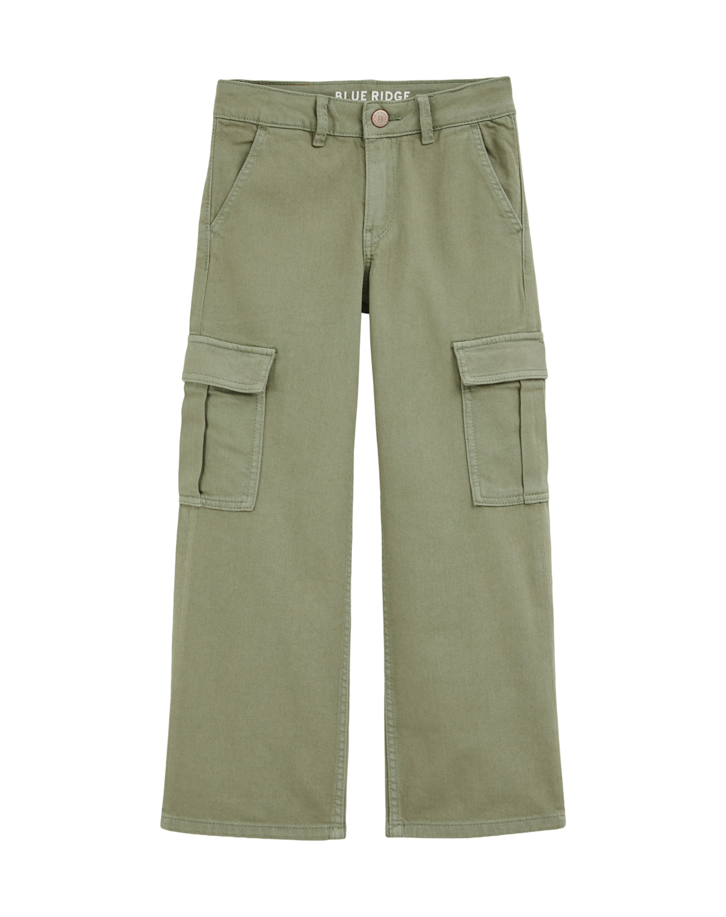 WE Fashion Loosefit Farkut värissä vihreä: etupuoli