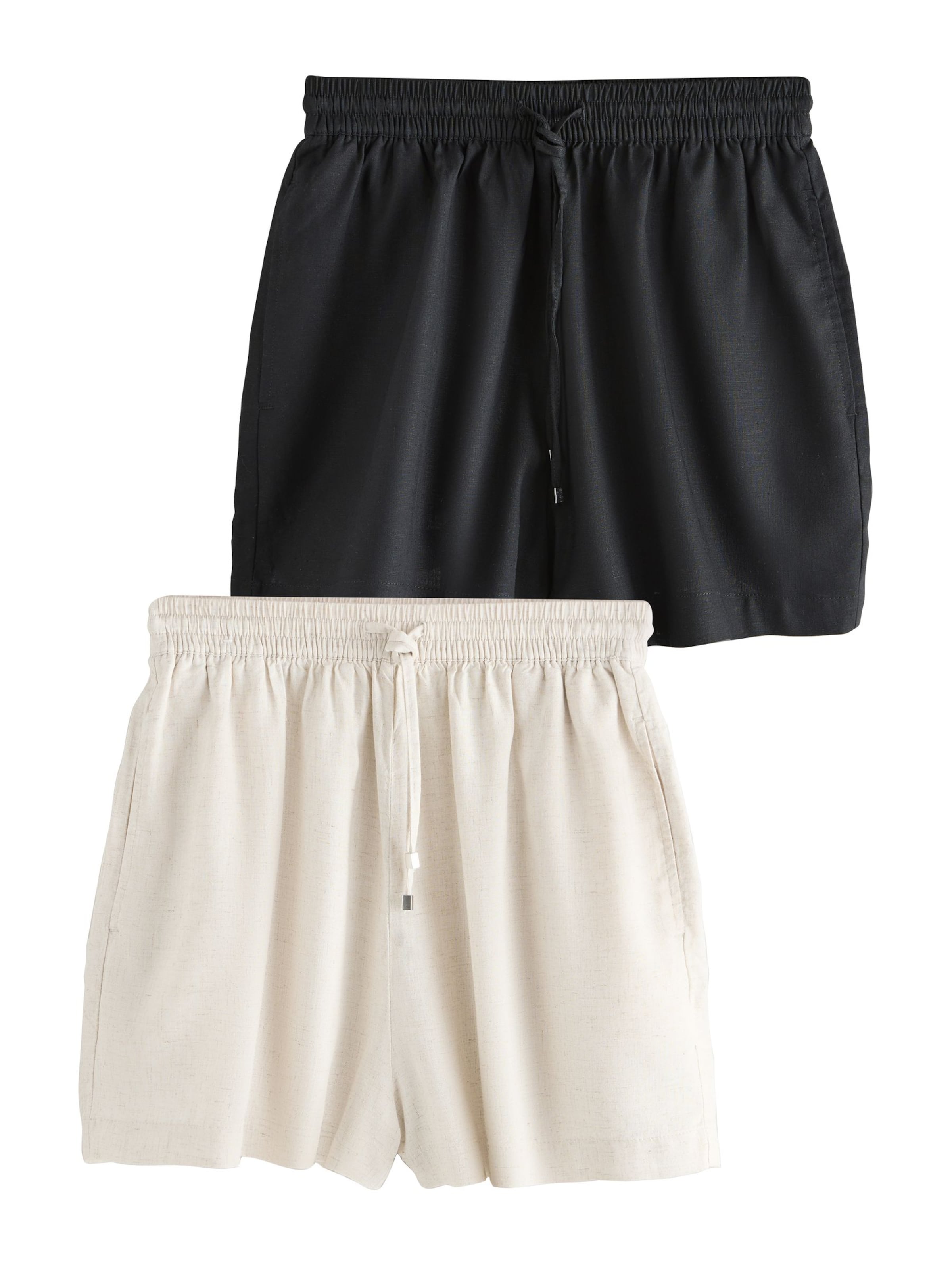 Next Свободный крой Штаны в Бежевый: спереди