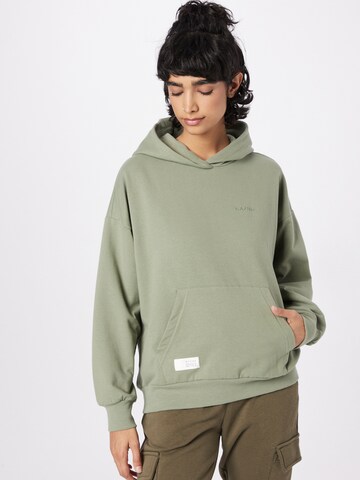 mazine Sweatshirt 'Willow' in Green: front