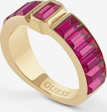 GUESS Ring 'Hashtag' in Pink: front