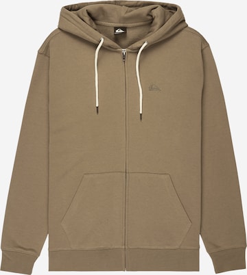 QUIKSILVER Sweatjacke 'Salt Water' in Braun: Vorderseite