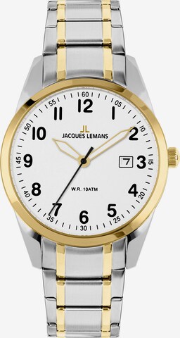 Jacques Lemans Analog Watch in Silver: front