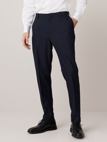 Next Slimfit Pantalon in Blauw: voorkant