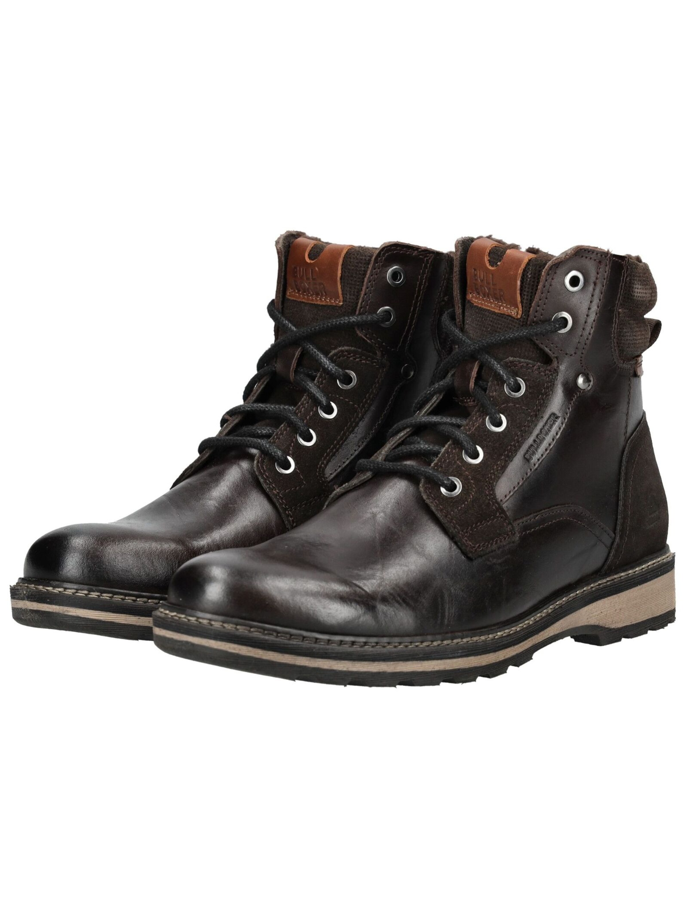 BULLBOXER Lace-up boot in Brown