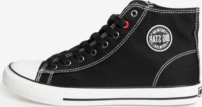 BIG STAR Sneaker 'JJ274A502' in rot / schwarz / weiß, Produktansicht