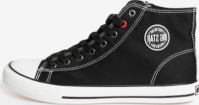 BIG STAR Sneakers hoog 'JJ174603 ' in de kleur Zwart / Wit, Productweergave