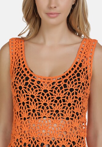 Tops en tricot IZIA en orange