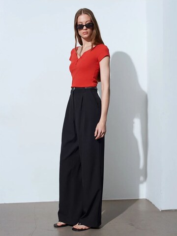 Dilvin Shirt 'T-Shirts' in Red