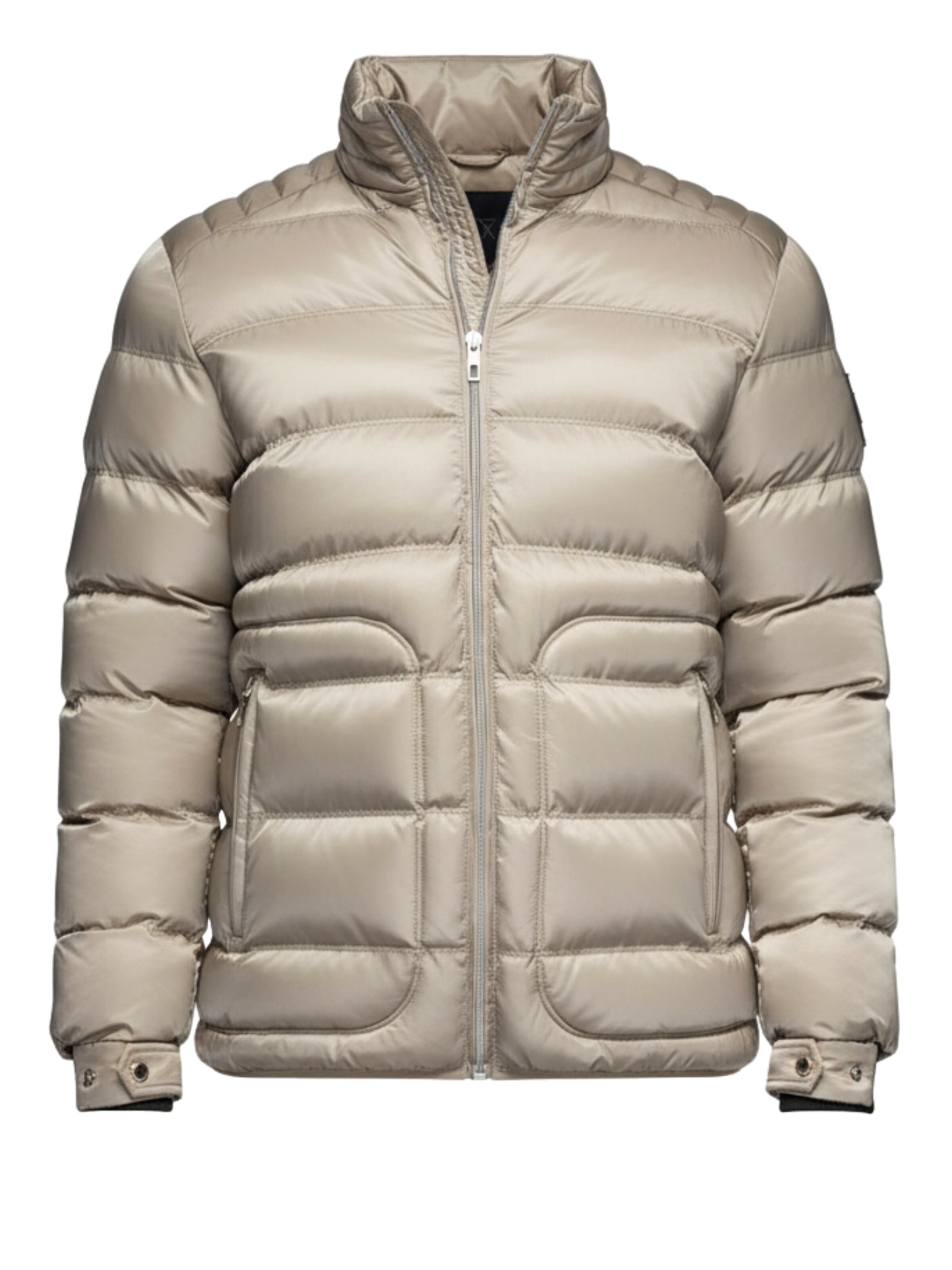 Ombre - Chaqueta de invierno en gris: frente