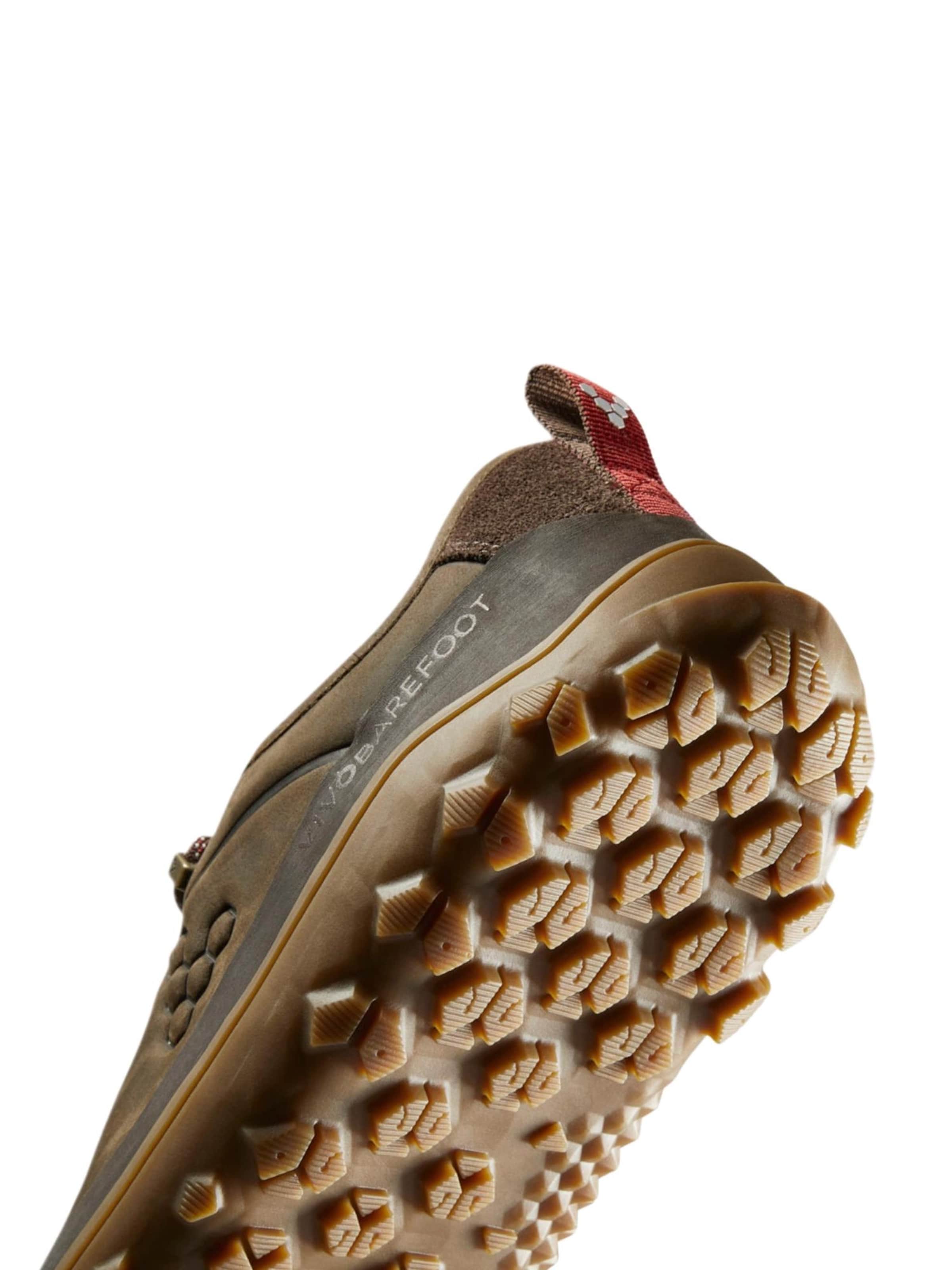 Vivo Barefoot Flats 'TRACKER LEATHER AT LOW' in Brown