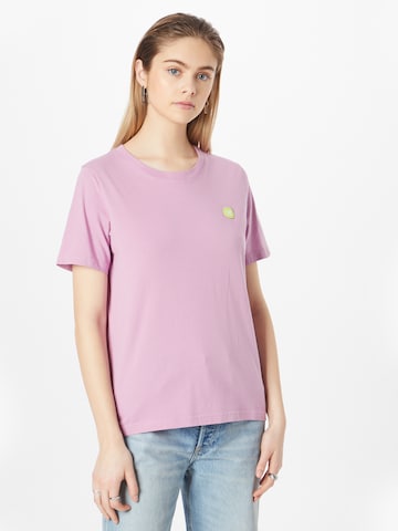 T-shirt 'Mia' WOOD WOOD en rose : devant