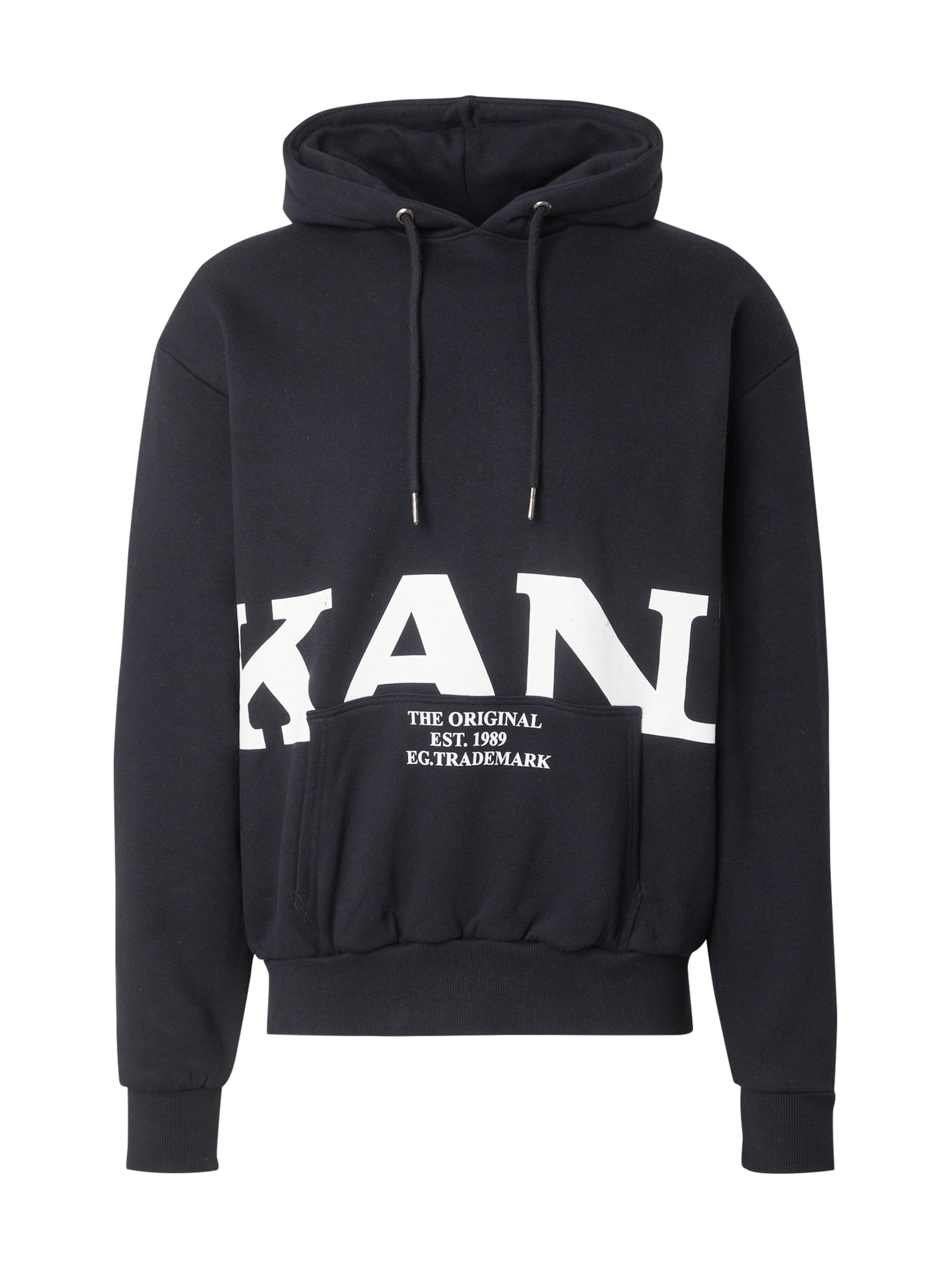 Karl Kani Μπλούζα φούτερ σε μαύρο: μπροστά