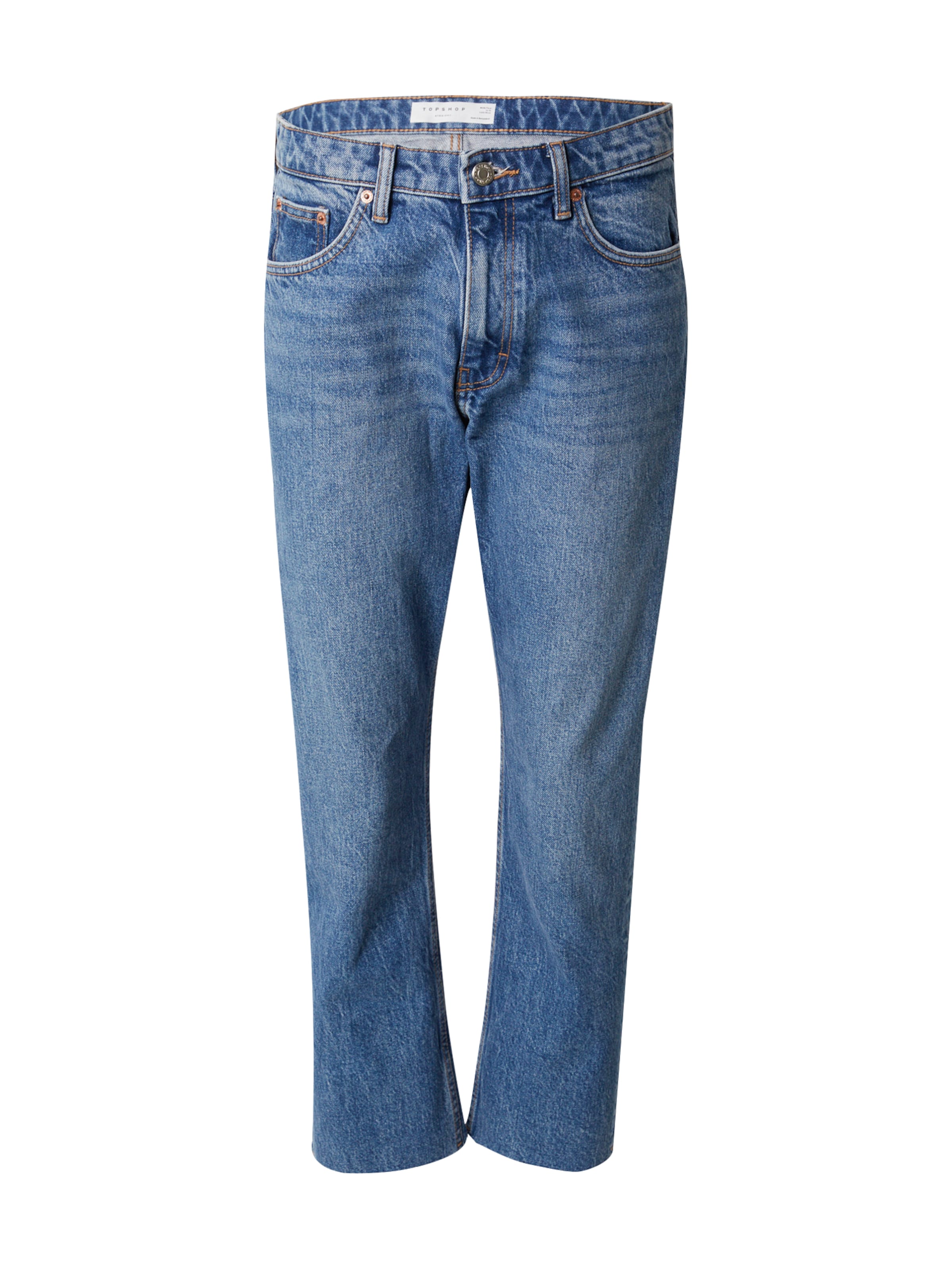 Regular Jean TOPSHOP en bleu : devant
