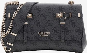 GUESS Torba na ramię 'Leona' w kolorze szary: przód