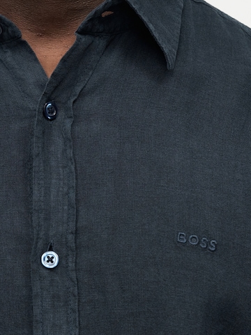 BOSS Regular fit Ing 'Relegant_6' - kék