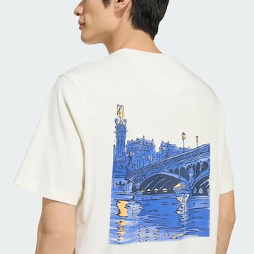 T-Shirt 'Paris' ADIDAS ORIGINALS en blanc