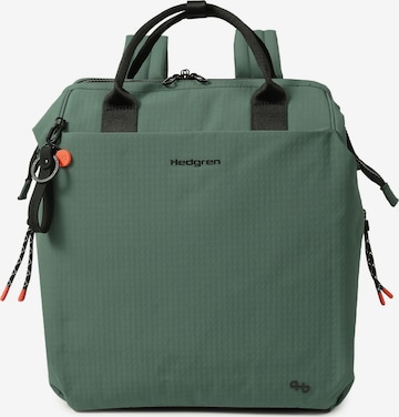 Hedgren Rucksack 'String Orizuru' in Grün: Vorderseite