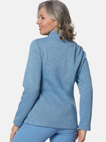 Goldner Fleece jas in Blauw