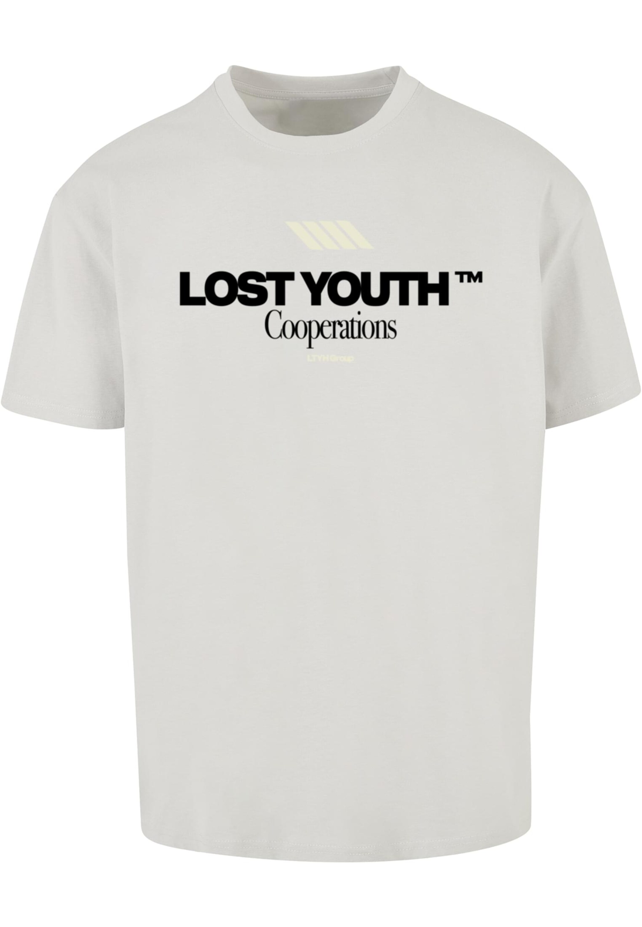 Maglietta di Lost Youth in grigio: frontale