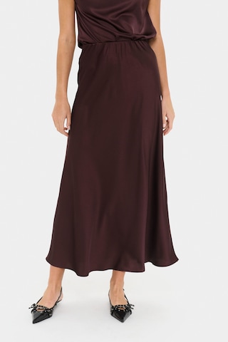 SAINT TROPEZ Skirt 'LodisaSZ' in Brown: front