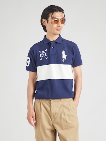 T-Shirt Polo Ralph Lauren en bleu : devant