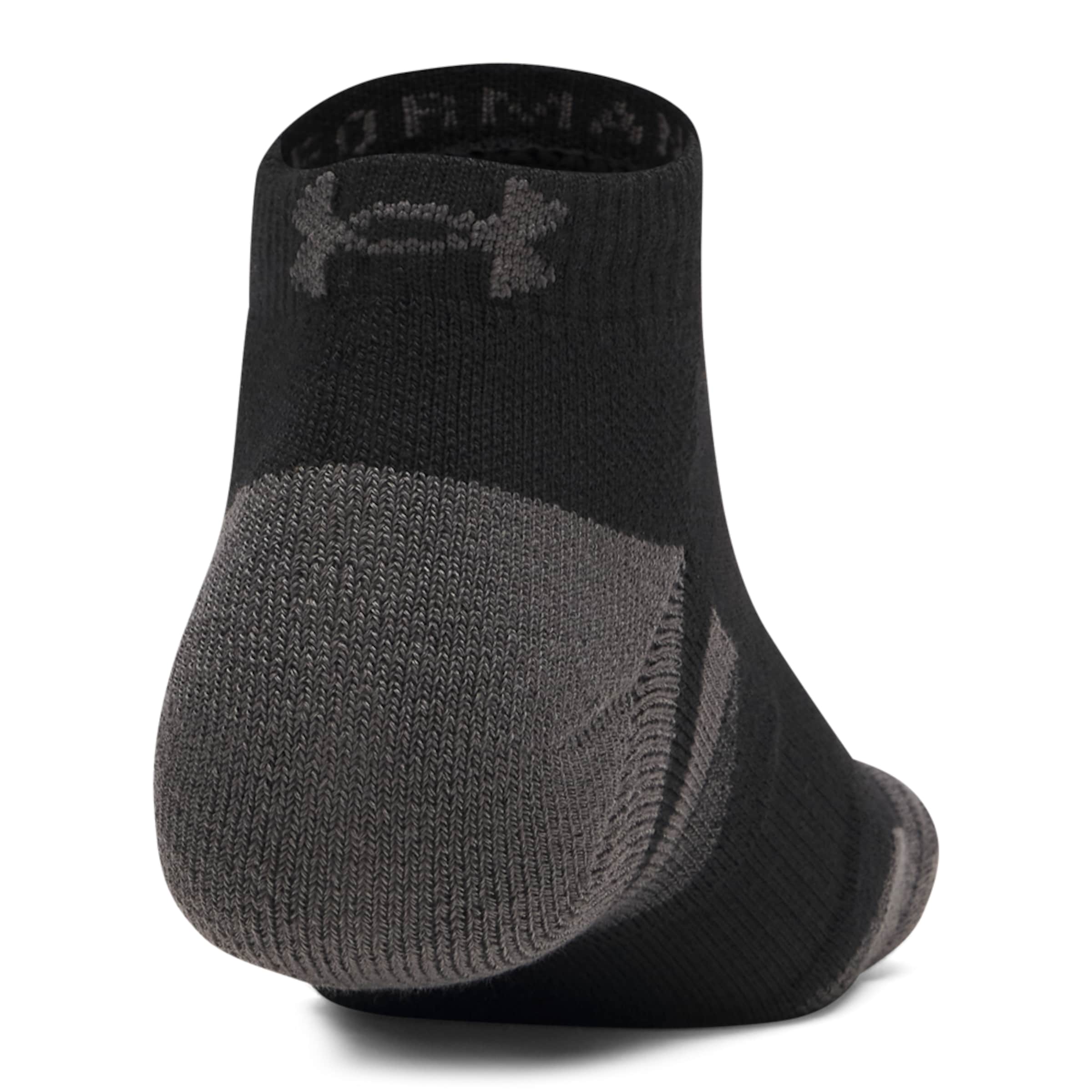 UNDER ARMOUR Athletic Socks in Black
