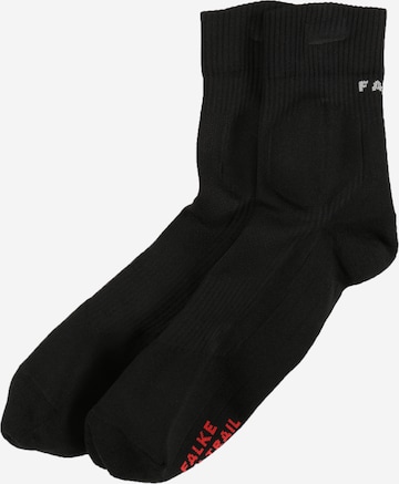 FALKESportske čarape - crna boja: prednji dio