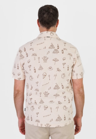 Kleinigkeit Regularny krój Koszula w kolorze beżowy